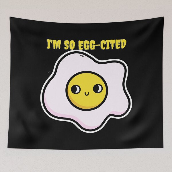 Item preview, I&x27;m so egg-cited designed and sold by swimrpbatzer.
