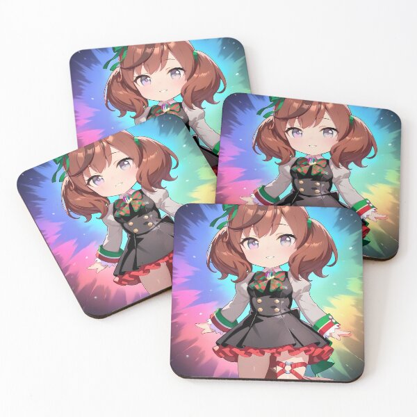 Item preview, Nice Nature Uma Musume Pretty Derby Chibi Kawaii Rainbow Anime Design designed and sold by TorbenKuhano.