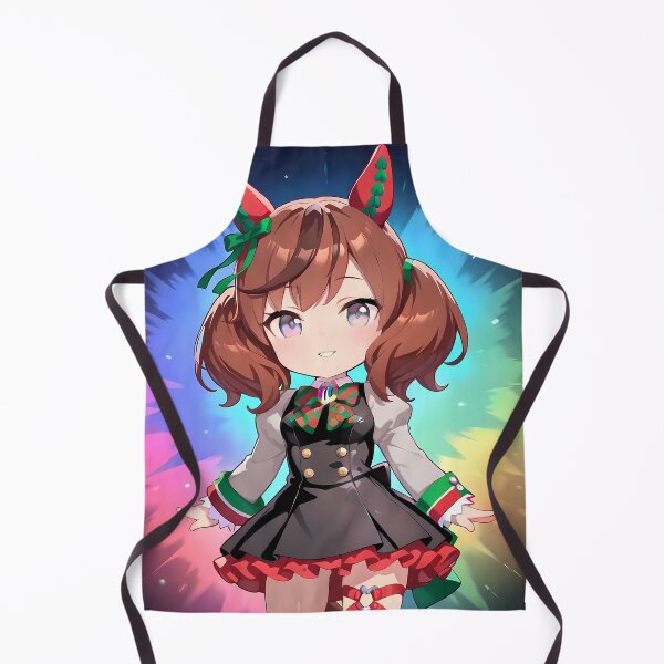Item preview, Nice Nature Uma Musume Pretty Derby Chibi Kawaii Rainbow Anime Design designed and sold by TorbenKuhano.