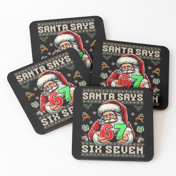 Item preview, Six Santa Happy Claus Seven Says Bruh Santa Retro Holiday designed and sold by ChadnoSmith.