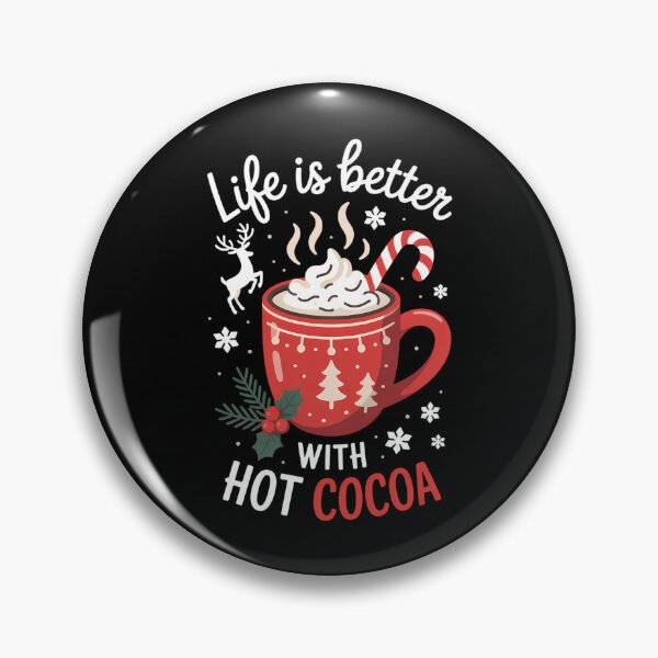 Item preview, Funny Sayings For Winter Xmas Hot Cocoa designed and sold by georgiaarsnal.