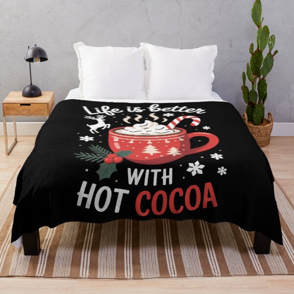 Item preview, Funny Sayings For Winter Xmas Hot Cocoa designed and sold by georgiaarsnal.