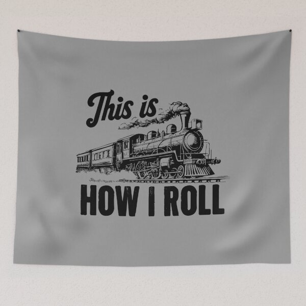 Item preview, This Is How I Roll - Train Engineer & Railroad Lovers designed and sold by karnikavoriz.