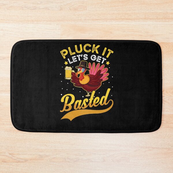Item preview, Lets Holiday Get It Basted Pluck Thanksgiving Vintage Happy Quote designed and sold by HollyShabero.