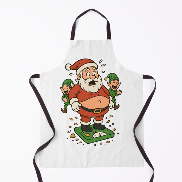 Item preview, Santa Claus Weight Watcher T-Shirt Funny Christmas Diet Humor Tee designed and sold by ZyxDes.