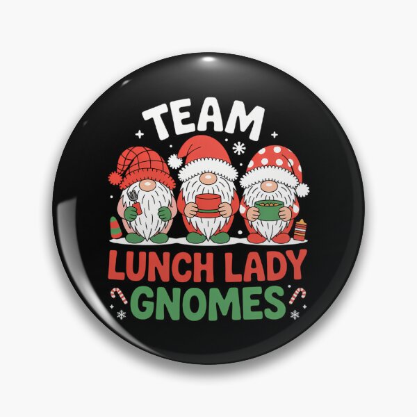 Item preview, Gnomes School Cafeteria Worker Christmas designed and sold by georgiaarsnal.