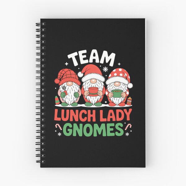 Item preview, Gnomes School Cafeteria Worker Christmas designed and sold by georgiaarsnal.