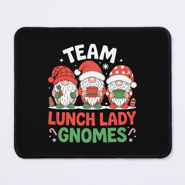 Item preview, Gnomes School Cafeteria Worker Christmas designed and sold by georgiaarsnal.