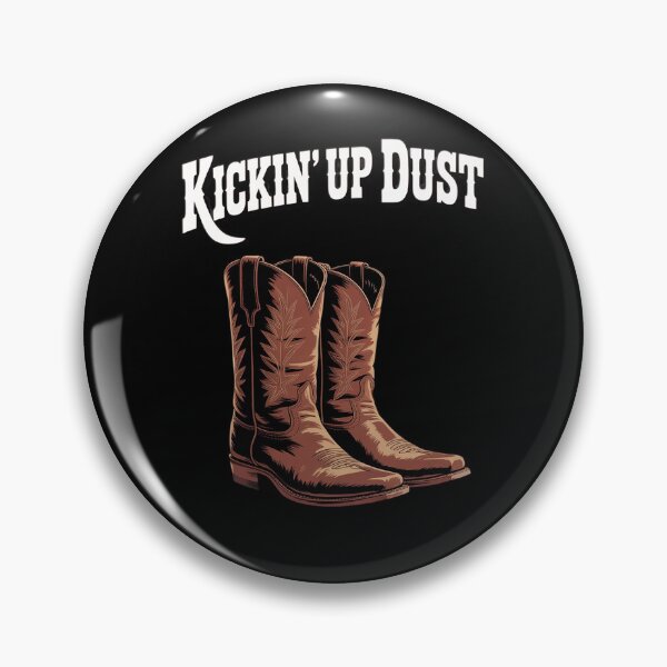 Item preview, Kickin' Up Dust Line Dancing Western Boots designed and sold by DetroitMug.