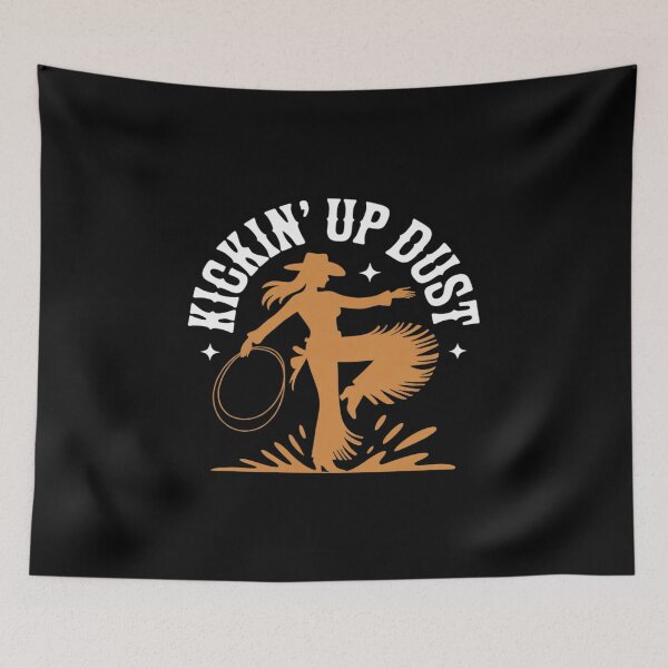 Item preview, Kickin' Up Dust Cowgirl Rodeo designed and sold by DetroitMug.
