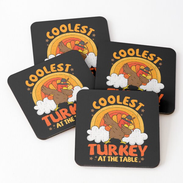 Item preview, Vintage At Turkey Turkey Coolest Table Happy Thankful Day designed and sold by GeoroSturgis.