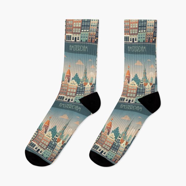 Item preview,   Minimalist skyline of  Amsterdam designed and sold by paulrommer.