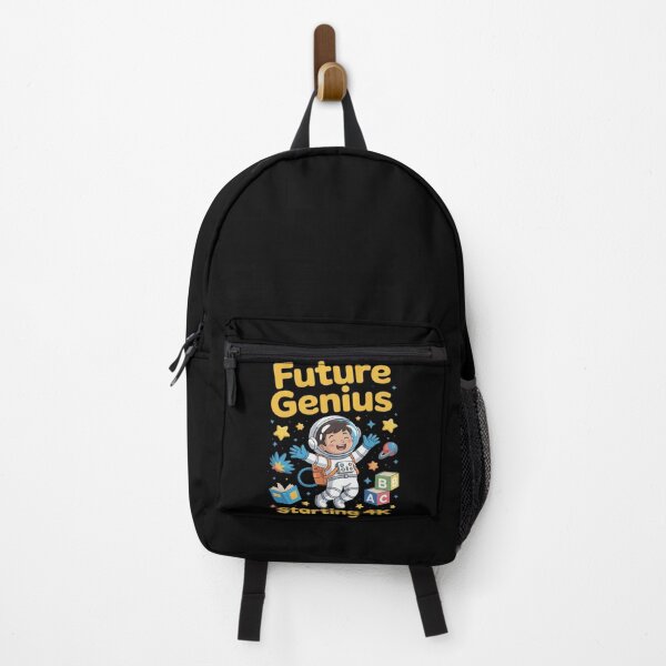 Item preview, Kids 4k Boys Back to School Astronaut Future Genius designed and sold by DetroitMug.