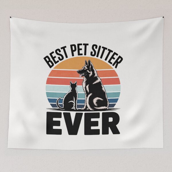 Item preview, Best Dog Sitter Ever Pet Care Men Women Pet Sitter designed and sold by ConceptThena.