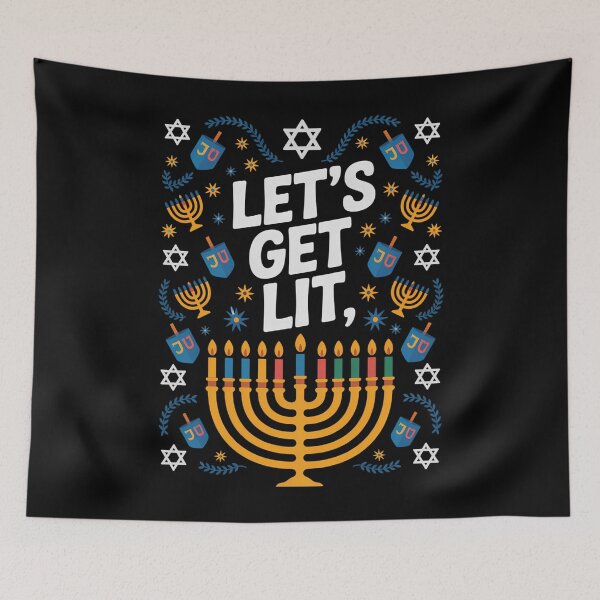 Item preview, Hanukkah Chanukah Cute Xmas designed and sold by georgiaarsnal.