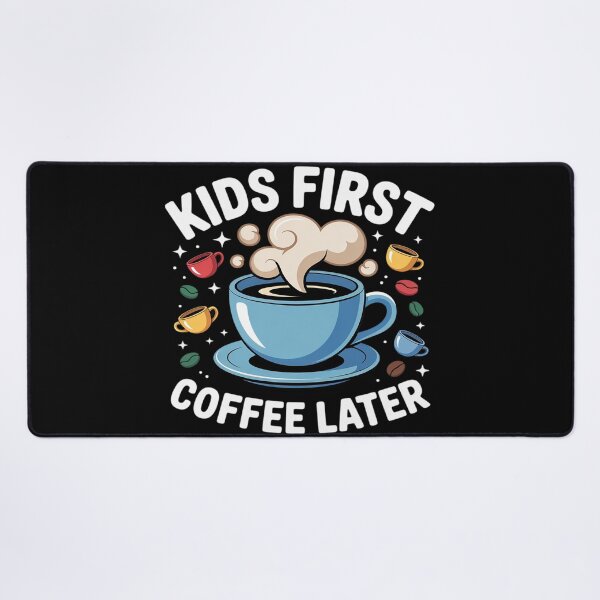 Item preview, Kids First Coffee Later Coffee mom apparel Mother's Day designed and sold by DetroitMug.