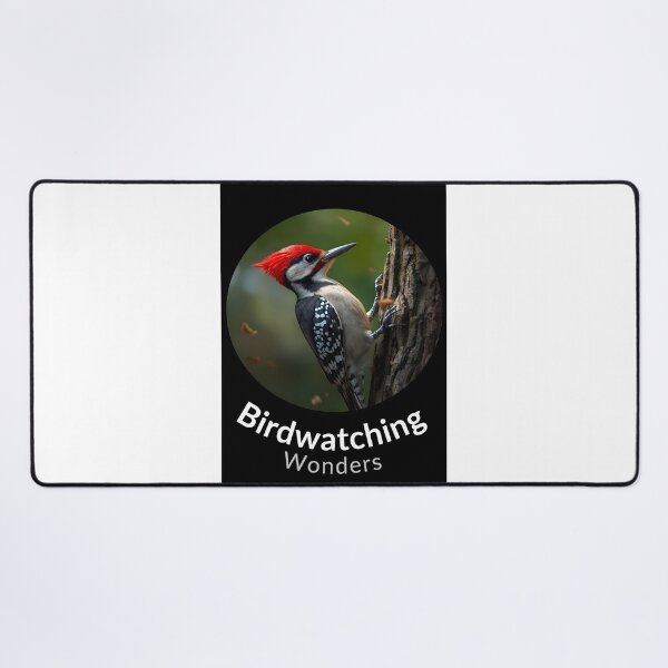 Item preview, “Realistic Binocular POV – Woodpecker Birding Graphic Tee” designed and sold by NatureNookTees.