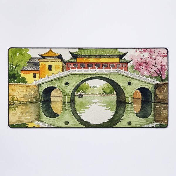 Item preview, Traditional Chinese landscape designed and sold by Design4uStudio.