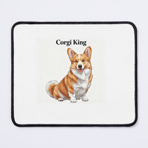 Item preview, Corgi King – Royal Cute Dog Illustration designed and sold by GoxyVision.