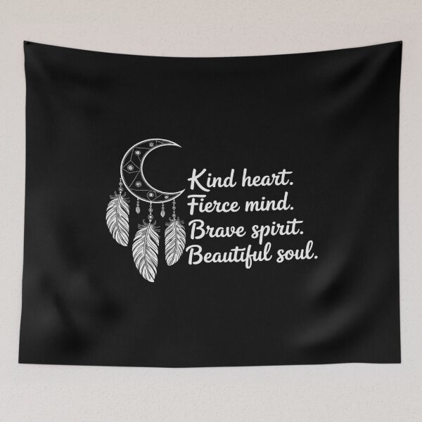 Item preview, Kind heart fierce mind brave spirit beautiful soul designed and sold by DetroitMug.