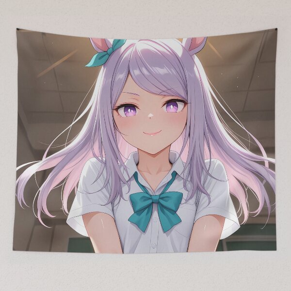 Item preview, Mejiro McQueen Uma Musume Pretty Derby Anime Girl Waifu School Light designed and sold by CarlosBender.