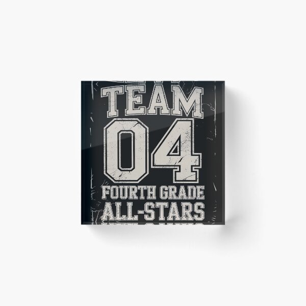 Item preview, School Team 4th Grade All-Stars Sports Jersey designed and sold by LegendsArt75.