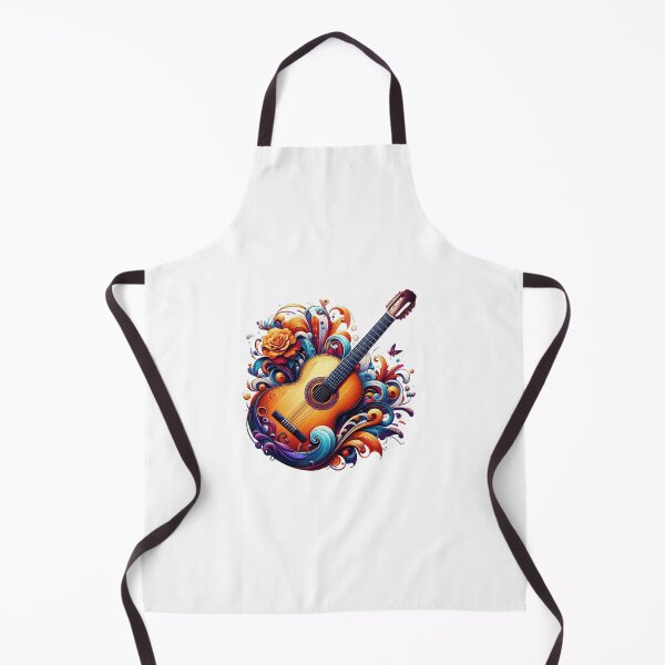 Item preview, Passion for music and the color of the flamenco guitar designed and sold by nicnacc.