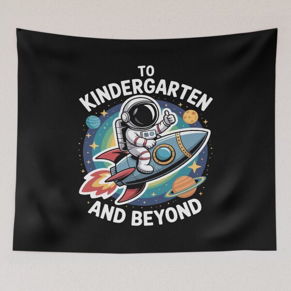 Item preview, Kindergarten and Beyond Boys Space Lover Astronaut School designed and sold by DetroitMug.
