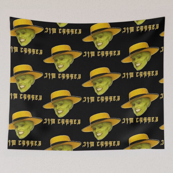 Item preview, Jim Carrey Green Mask Face Yellow Hat Parody Bootleg Vintage designed and sold by auman-imple.