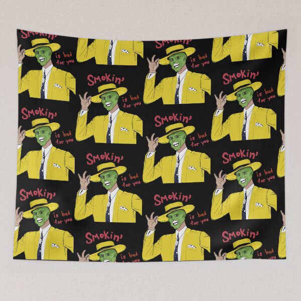 Item preview, Jim Carrey the Mask - Smoking is bad for you Bootleg Vintage designed and sold by auman-imple.
