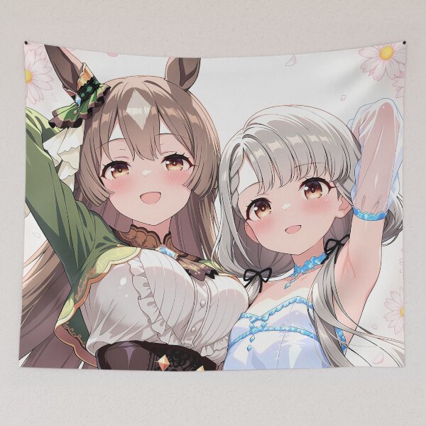Item preview, Satono Diamond Uma Musume Pretty Derby Charming Duo Anime Girls designed and sold by CarlosBender.