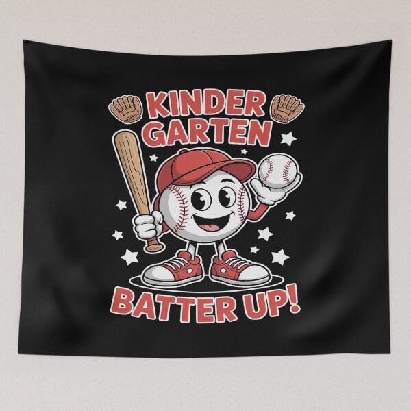 Item preview, Kindergarten Batter Up Back To School Baseball Player Boys designed and sold by DetroitMug.