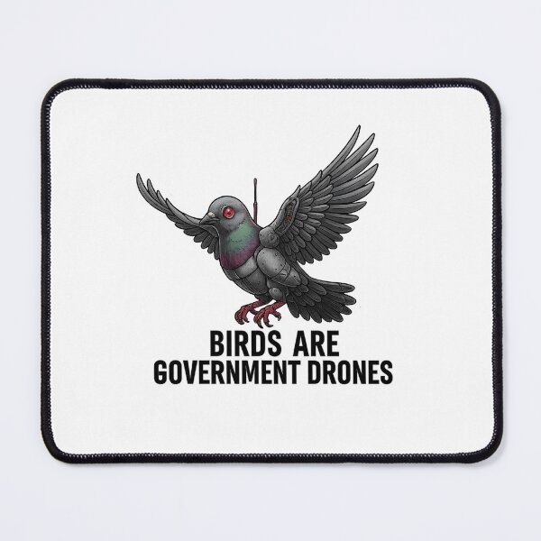 Item preview, Robot Pigeon Government Drone Sticker designed and sold by YuliaHulia.