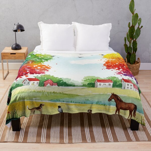 Item preview, Rural landscape designed and sold by Design4uStudio.