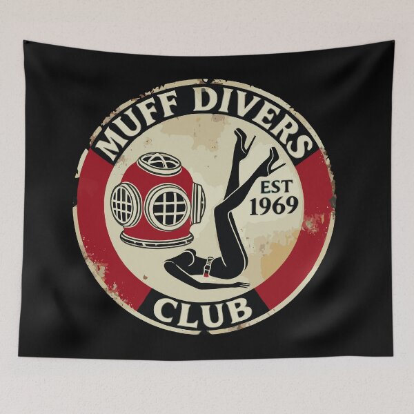 Item preview, Muff Divers Club Design designed and sold by EzequielBC.