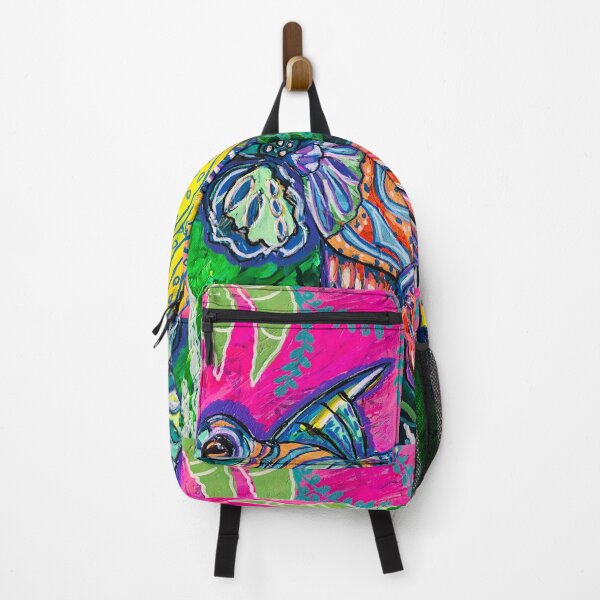 Item preview, Vibrant Mandarin Dragonet Art – Colourful Psychedelic Fish Design for Unique Christmas Gifts designed and sold by Nikkiart24.redbubble.com.