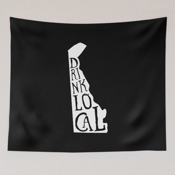 Item preview, Drink Local Delaware State Outline Craft Beer designed and sold by graf1k.