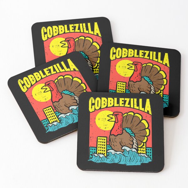 Item preview, Happy Funny Humor Thanksgiving Gobblezilla Style Retro Quote designed and sold by nguyenconguan80.