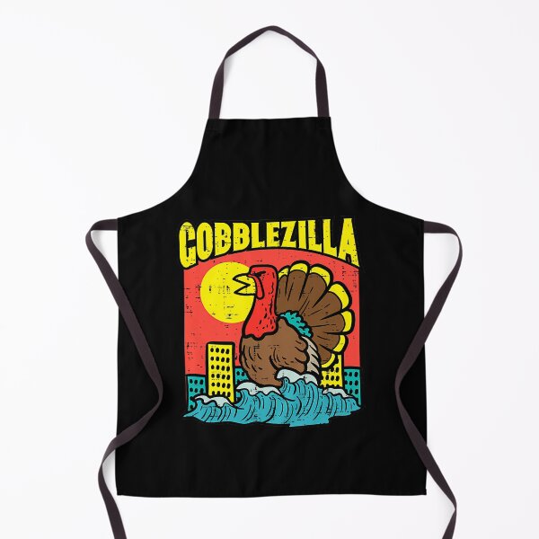 Item preview, Happy Funny Humor Thanksgiving Gobblezilla Style Retro Quote designed and sold by nguyenconguan80.