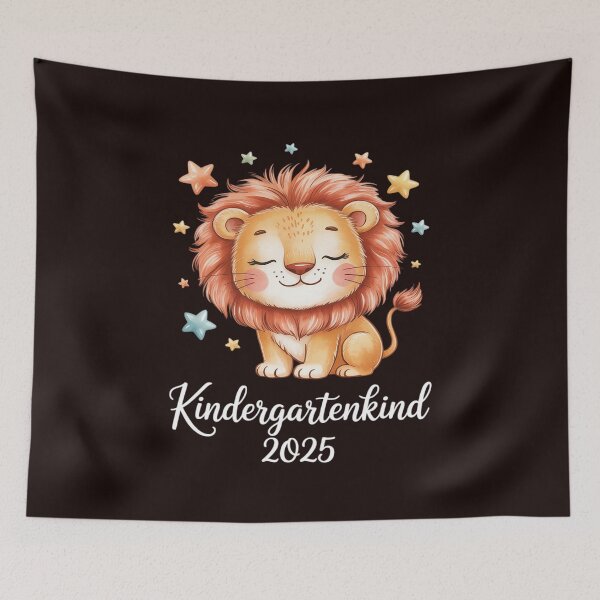 Item preview, Kindergarten Child 2025 Boy Lion Tiger Nursery Start designed and sold by DetroitMug.