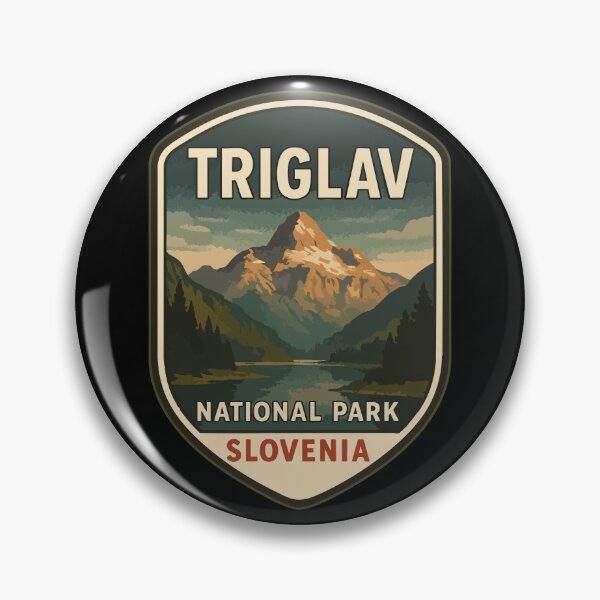 Item preview, Triglav National Park Slovenia Vintage Travel designed and sold by TomFrontierArt.