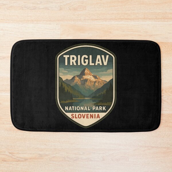 Item preview, Triglav National Park Slovenia Vintage Travel designed and sold by TomFrontierArt.