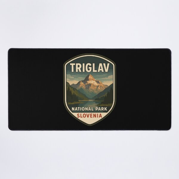 Item preview, Triglav National Park Slovenia Vintage Travel designed and sold by TomFrontierArt.