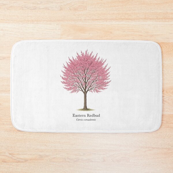 Item preview, Eastern Redbud – Cercis canadensis | Spring Pink Blossom Tree Illustration designed and sold by BloomKind.