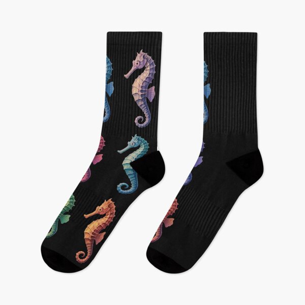 Item preview, Sea Fish Underwater Aquarium Ocean Biology Tie Dye Seahorse designed and sold by GaryPacheco6.