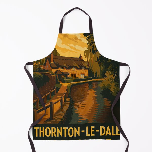 Item preview, ' Chocolate box House' Thornton Le Dale Yorkshire designed and sold by The Deco Bureau.