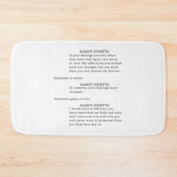 Item preview, Pride and Prejudice (2005) Screenplay. Mr Darcy Proposal designed and sold by CoCoArt-Ua.