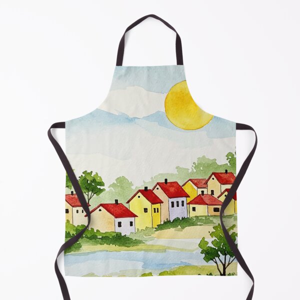Item preview, Peaceful village designed and sold by Design4uStudio.