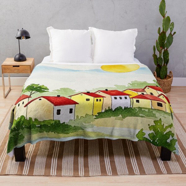 Item preview, Peaceful village designed and sold by Design4uStudio.