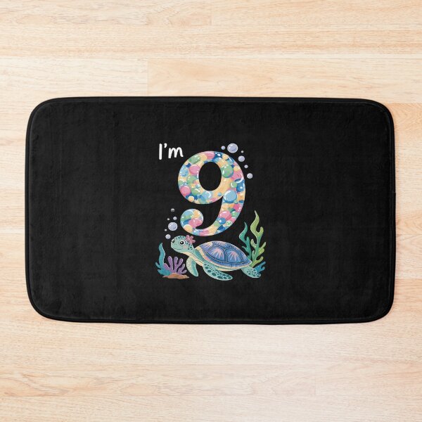 Item preview, Sea Turtle Birthday I'm 9 Farm Ocean Theme 9th Birthday designed and sold by GaryPacheco6.